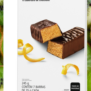 Barra de Proteína Limão Citrus 7 Barras por Caixa - 245g